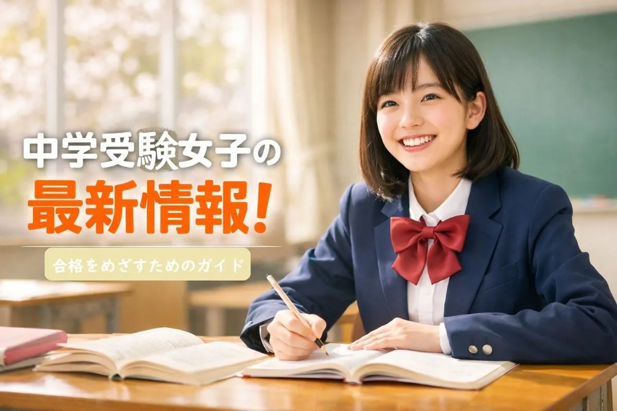 中学受験女子の受験最新情報！合格をめざすためのガイド