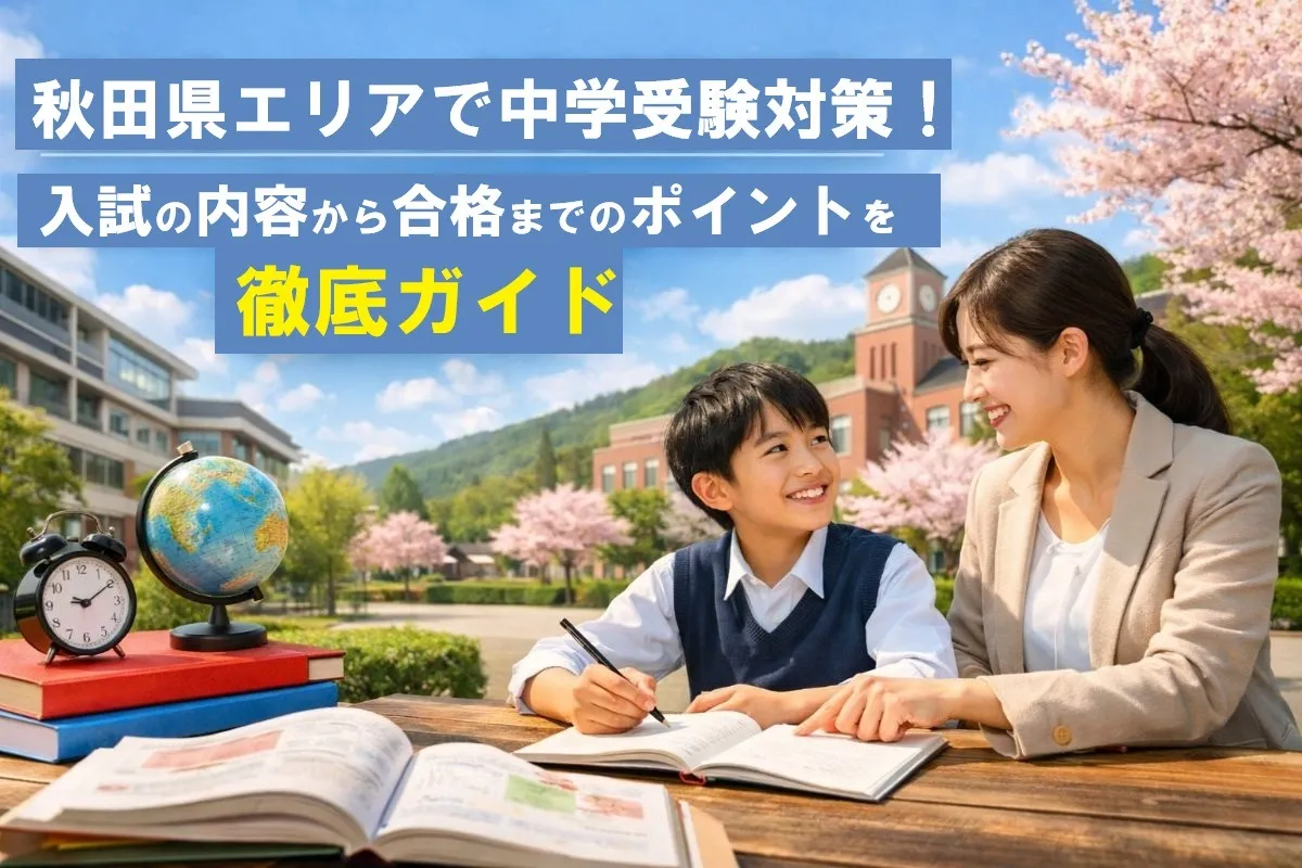 秋田県エリアで中学受験対策！入試の内容から合格までのポイントを徹底ガイド
