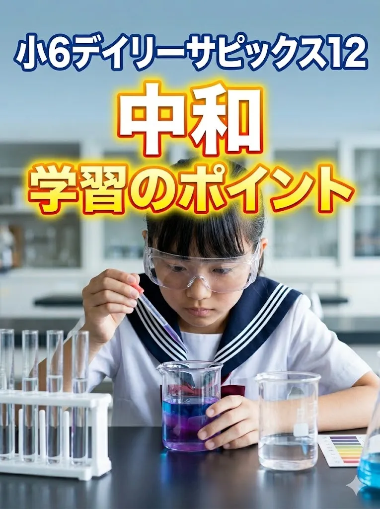 小6デイリーサピックス12 中和学習のポイント