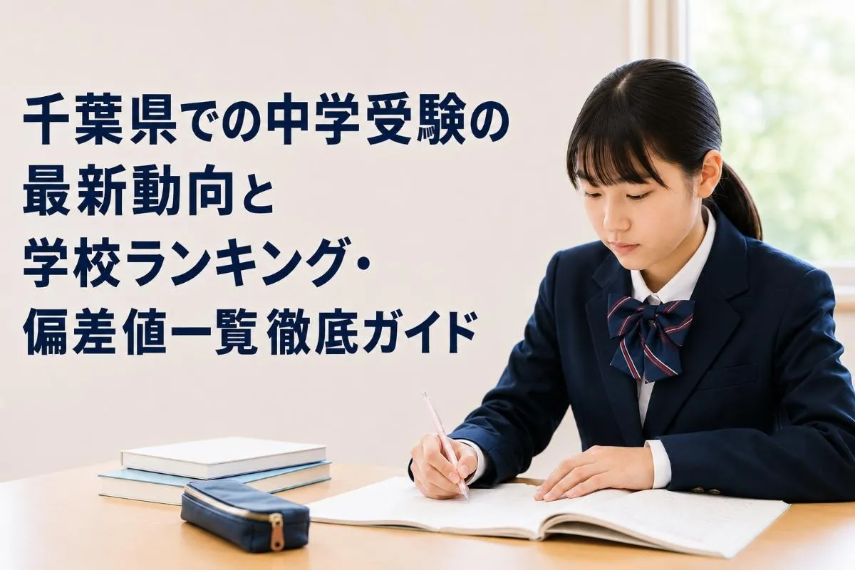 千葉県での中学受験の最新動向と学校ランキング・偏差値一覧徹底ガイド